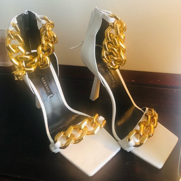 VERSACE Size 10 Beige Men Bottega $750, Shane Justin $50, Versace shoes for sale $750